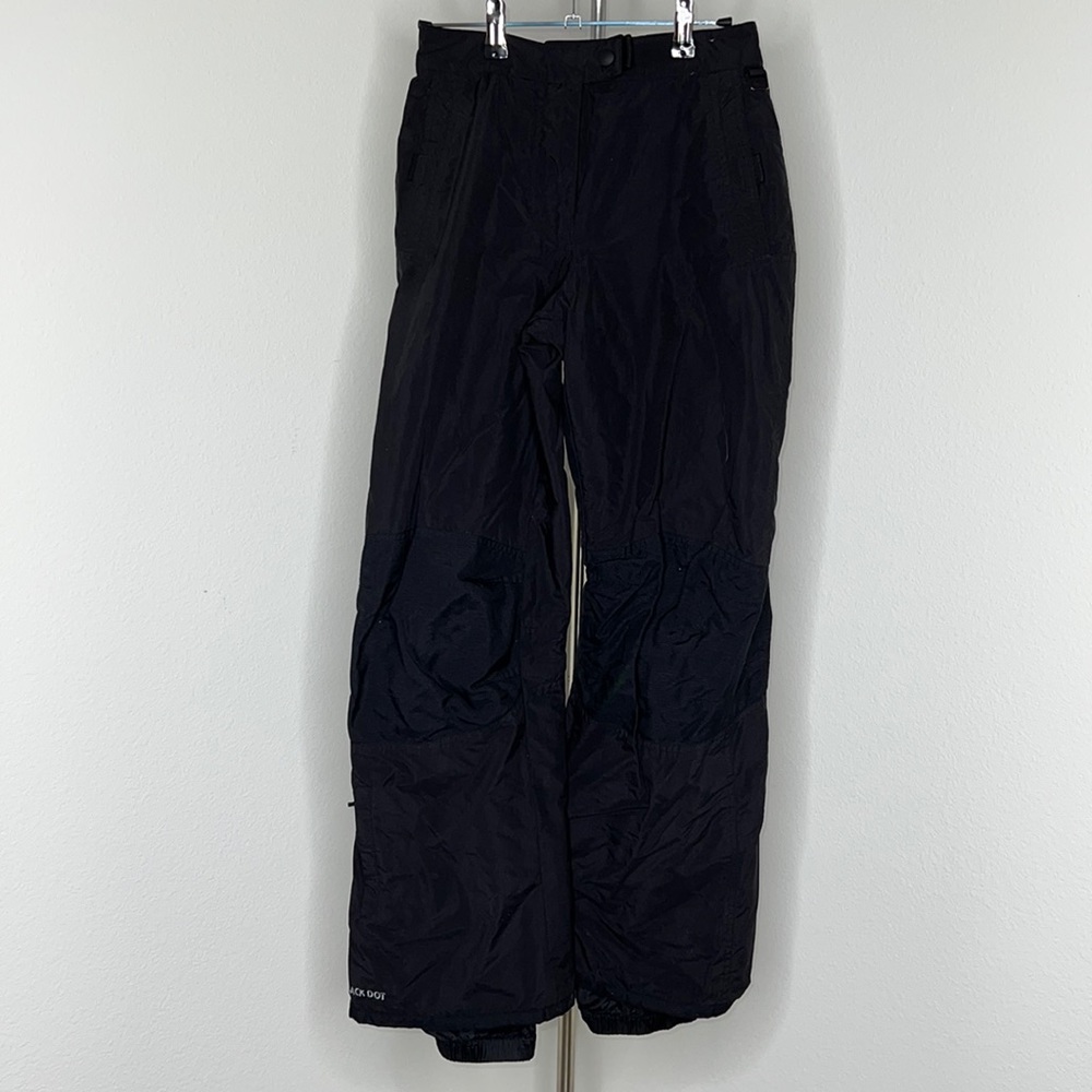 🔹 Black Dot Ski Pants